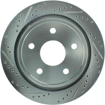 StopTech Select Sport 02-03 & 07-01 Dodge Ram 1500 / 04-09 Durango Slotted/Drilled Right Rear Rotor 227.67054R