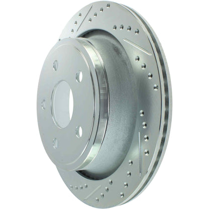 StopTech Select Sport 02-03 & 07-01 Dodge Ram 1500 / 04-09 Durango Slotted/Drilled Right Rear Rotor 227.67054R
