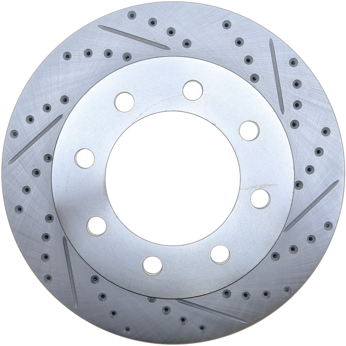 StopTech Select Sport Drilled And Slotted Brake Rotor; Front Left