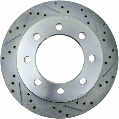 StopTech Select Sport 03-08 Dodge Ram 2500/3500 Slotted & Drilled Rear Left Rotor 227.67062L