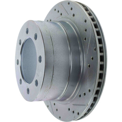 StopTech Select Sport 03-08 Dodge Ram 2500/3500 Slotted & Drilled Rear Left Rotor 227.67062L