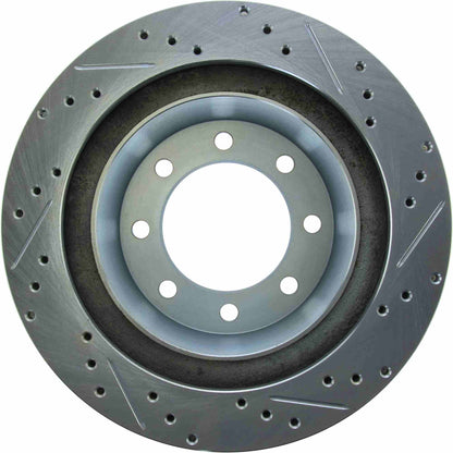 StopTech Select Sport 03-08 Dodge Ram 2500/3500 Slotted & Drilled Rear Right Rotor 227.67062R