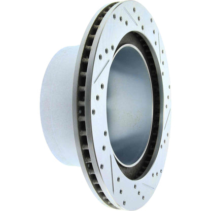 StopTech Select Sport 03-08 Dodge Ram 2500/3500 Slotted & Drilled Rear Right Rotor 227.67062R