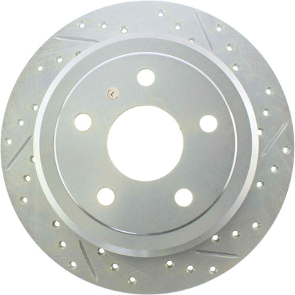 StopTech Select Sport Drilled & Slotted Rotor - Left 227.67067L