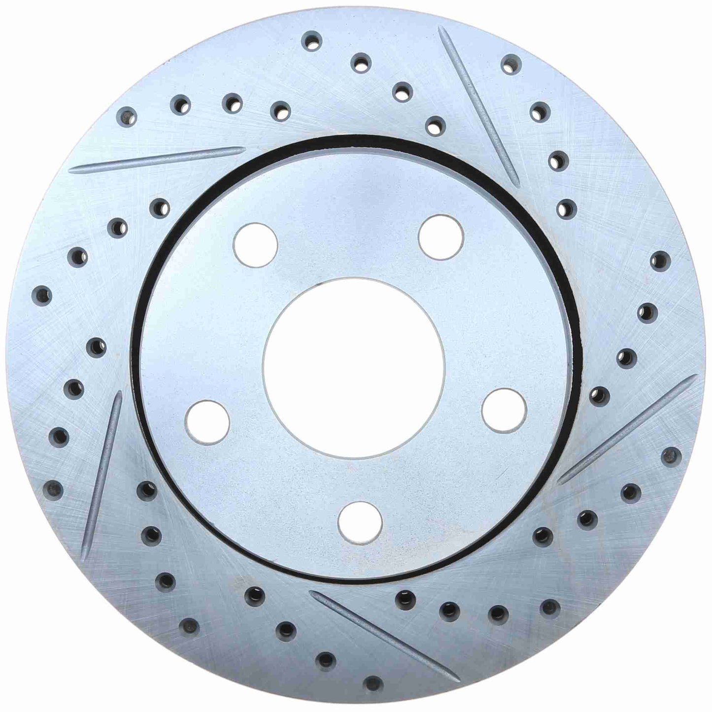 StopTech Select Sport Drilled And Slotted Brake Rotor; Front Left