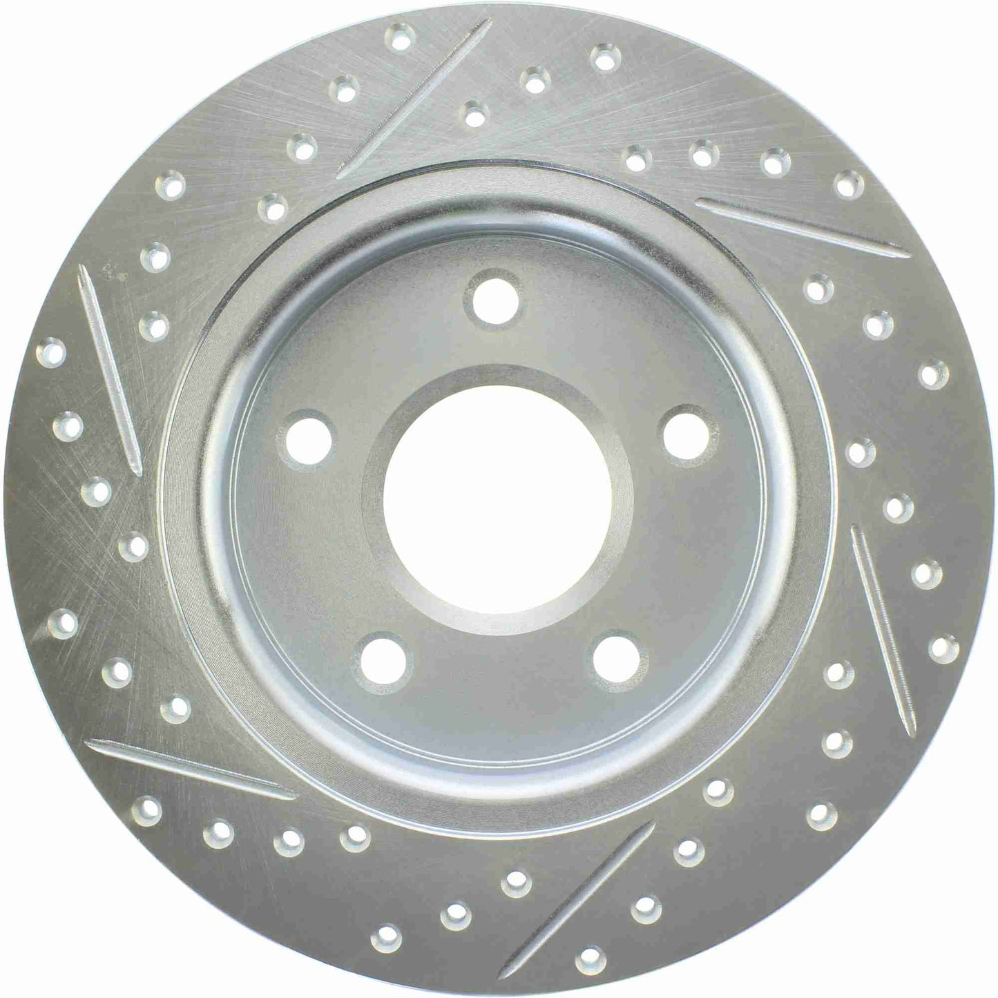StopTech Select Sport Drilled & Slotted Rotor - Left - Rear 227.67071L