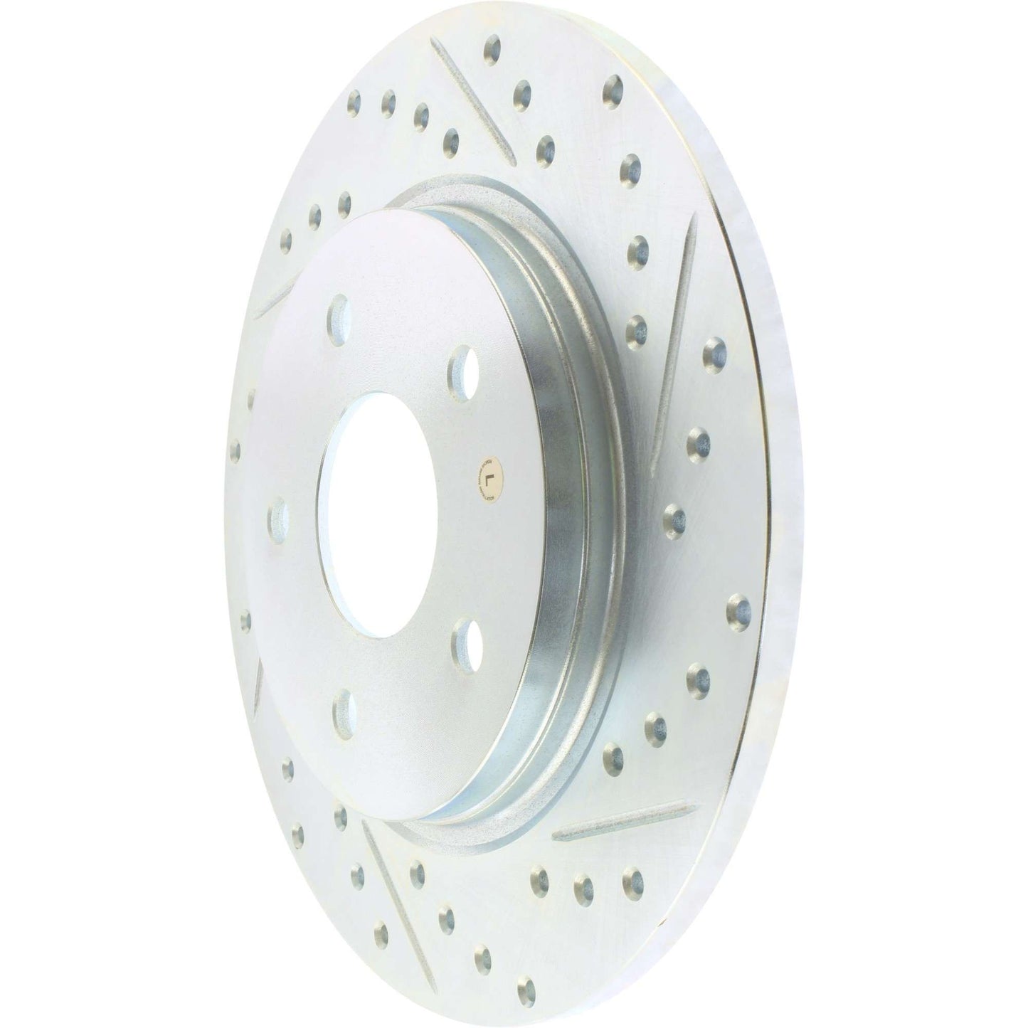StopTech Select Sport Drilled & Slotted Rotor - Left - Rear 227.67071L