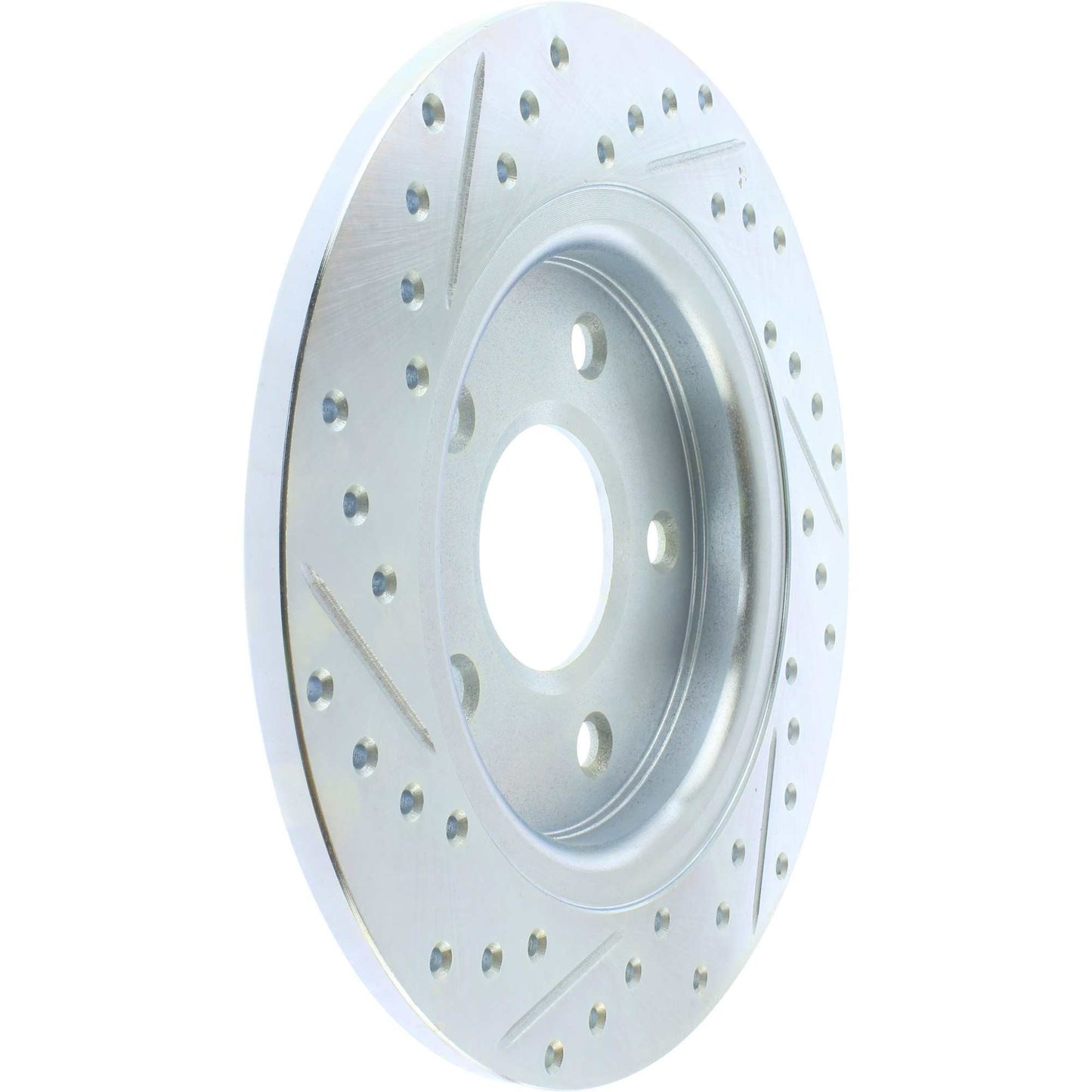 StopTech Select Sport Drilled & Slotted Rotor - Left - Rear 227.67071L