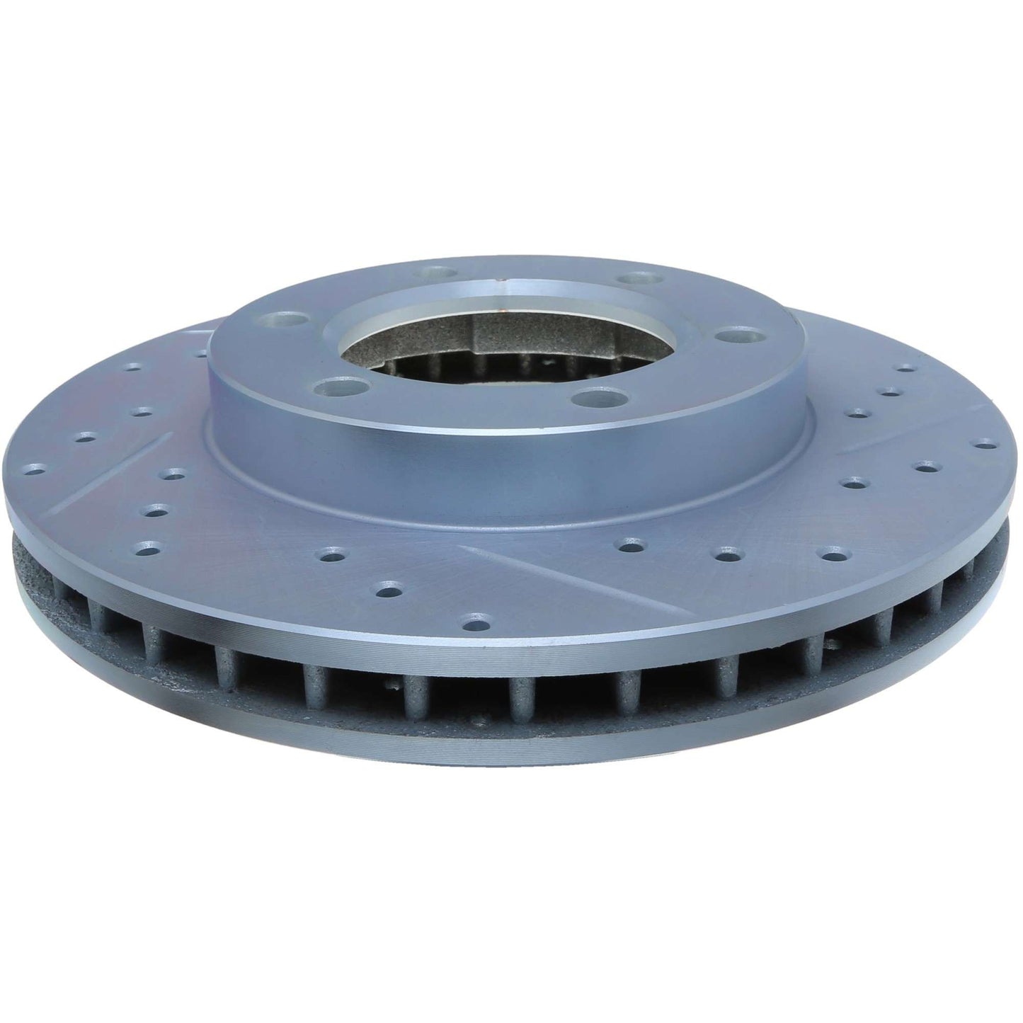 StopTech Select Sport Drilled And Slotted Brake Rotor; Front Left
