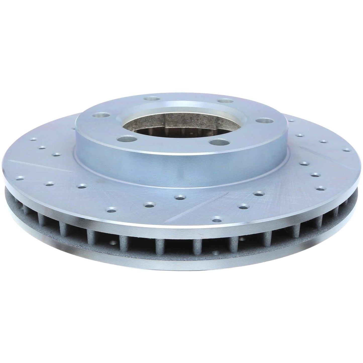 StopTech Select Sport Drilled And Slotted Brake Rotor; Front Right