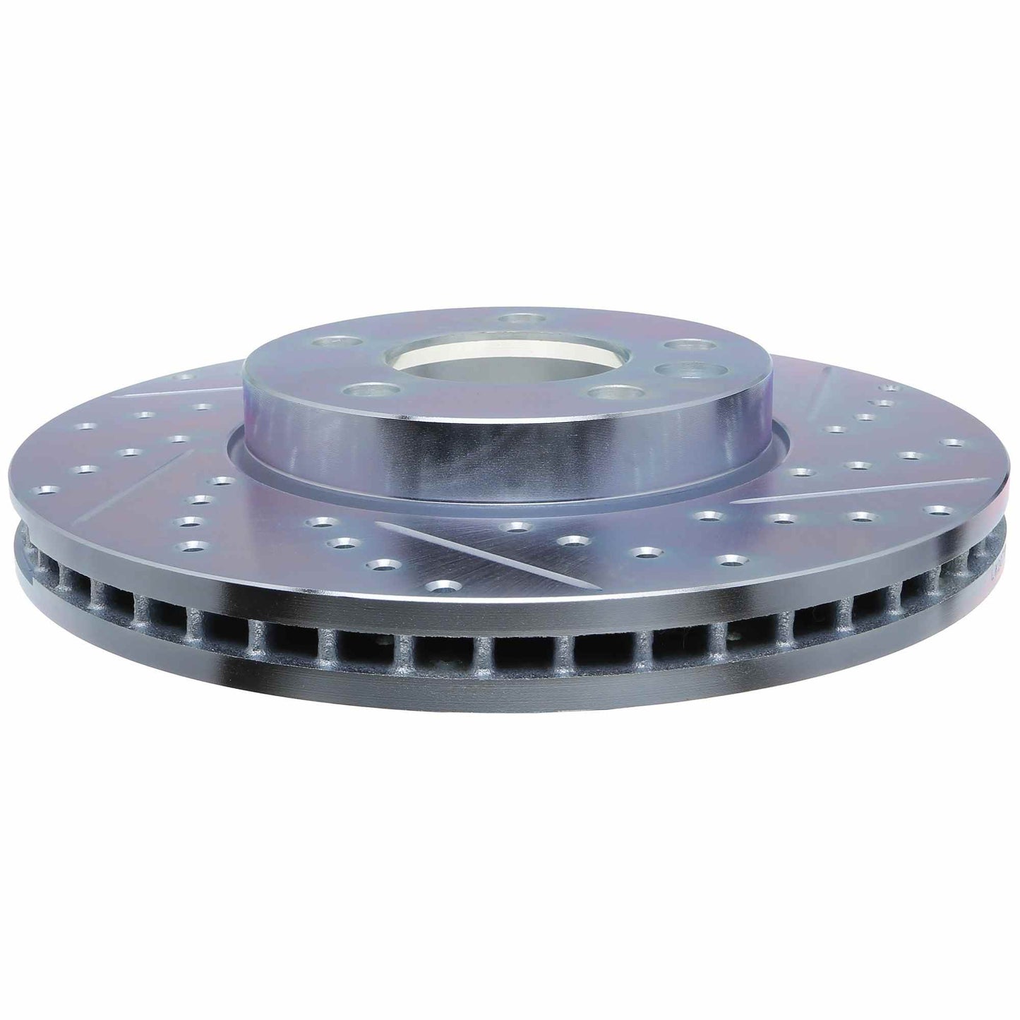 StopTech Select Sport Drilled And Slotted Brake Rotor; Front Left