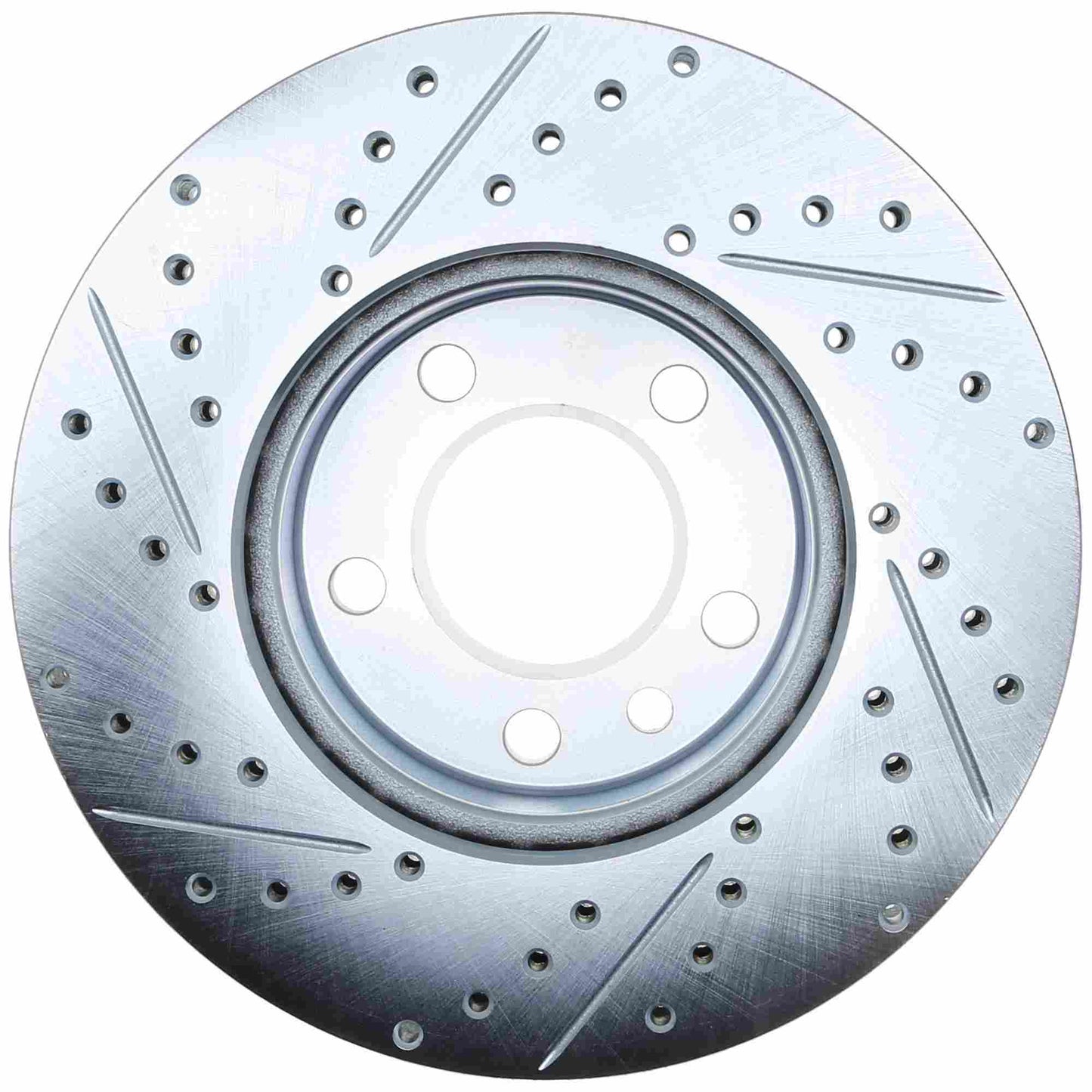 StopTech Select Sport Drilled And Slotted Brake Rotor; Front Left
