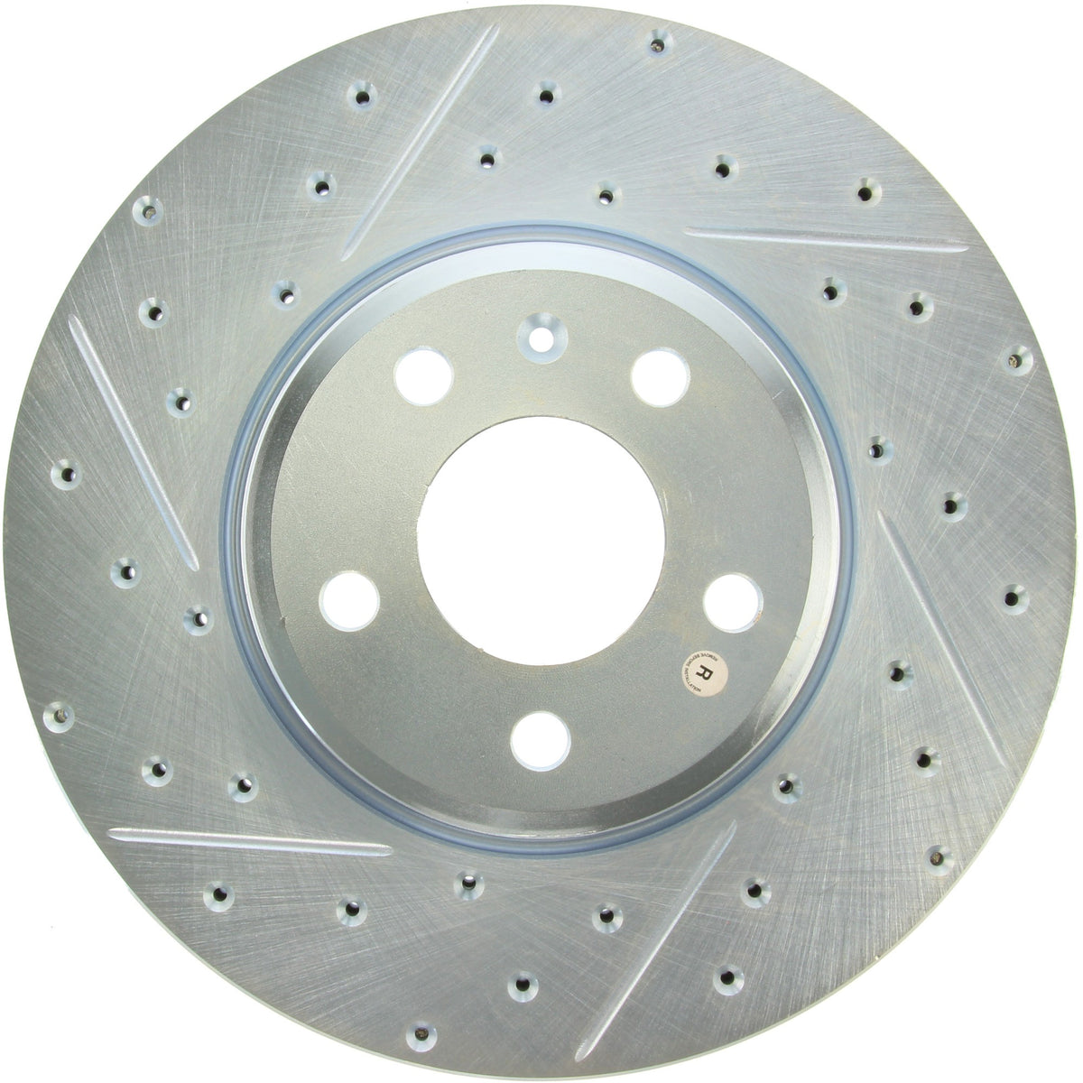 StopTech  Select Sport Drilled And Slotted Brake Rotor; Front Right