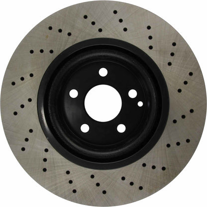 Centric Parts Disc Brake Rotor Standard Drilled with Non-Directional Finishes for 2000-2003 Mercedes-Benz CL500 S430 S500 228.35038