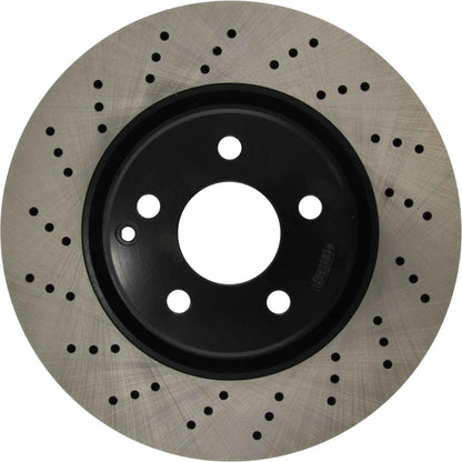 Centric Parts Disc Brake Rotor Standard Drilled with Non-Directional Finishes for 2000-2003 Mercedes-Benz CL500 S430 S500 228.35038