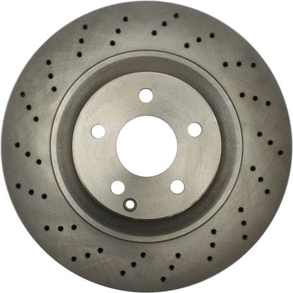 Centric Parts Disc Brake Rotor Standard Drilled with Non-Directional Finishes for 2001-2006 Mercedes-Benz CL55 AMG CL600 S55 AMG S600 228.35049