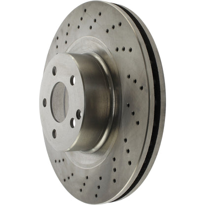 Centric Parts Disc Brake Rotor Standard Drilled with Non-Directional Finishes for 2001-2006 Mercedes-Benz CL55 AMG CL600 S55 AMG S600 228.35049