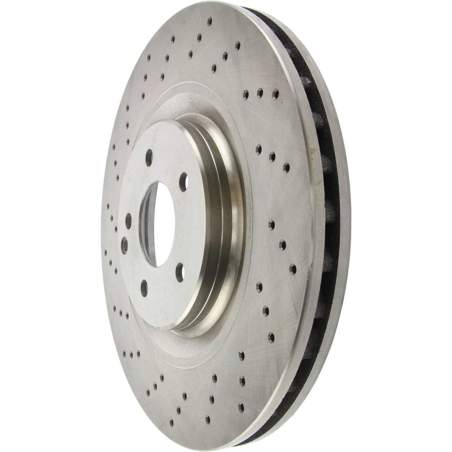 Centric Parts Disc Brake Rotor Standard Drilled with Non-Directional Finishes for 2003-2006 Mercedes-Benz CLK500, 2007-2009 CLK550, 2005-2011 SLK55 AMG 228.35052