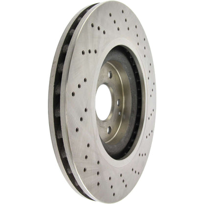 Centric Parts Disc Brake Rotor Standard Drilled with Non-Directional Finishes for 2003-2006 Mercedes-Benz CLK500, 2007-2009 CLK550, 2005-2011 SLK55 AMG 228.35052