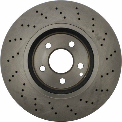 Centric Parts Disc Brake Rotor Standard Drilled with Non-Directional Finishes for 2003-2006 Mercedes-Benz E350 E500 SL500 228.35062