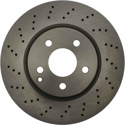 Centric Parts Disc Brake Rotor Standard Drilled with Non-Directional Finishes for 2003-2006 Mercedes-Benz E350 E500 SL500 228.35062