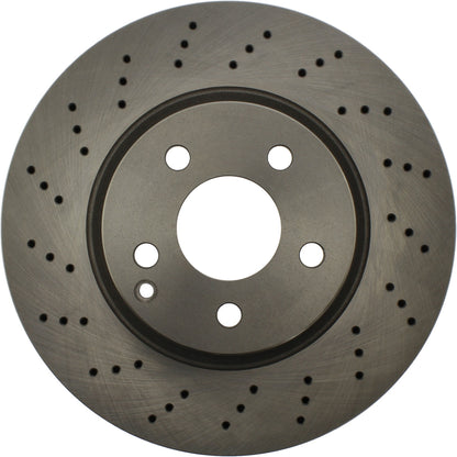 Centric Parts Disc Brake Rotor Standard Drilled with Non-Directional Finishes for 2003-2006 Mercedes-Benz E350 E500 SL500 228.35062
