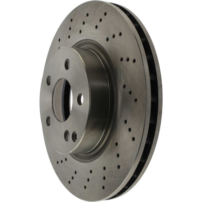 Centric Parts Disc Brake Rotor Standard Drilled with Non-Directional Finishes for 2003-2006 Mercedes-Benz E350 E500 SL500 228.35062