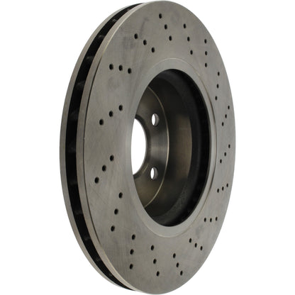 Centric Parts Disc Brake Rotor Standard Drilled with Non-Directional Finishes for 2003-2006 Mercedes-Benz E350 E500 SL500 228.35062