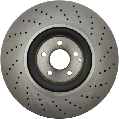 Centric Parts Disc Brake Rotor Standard Drilled with Non-Directional Finishes for 2003-2006 Mercedes-Benz CL55 AMG S55 AMG 228.35066