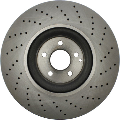 Centric Parts Disc Brake Rotor Standard Drilled with Non-Directional Finishes for 2003-2006 Mercedes-Benz CL55 AMG S55 AMG 228.35066