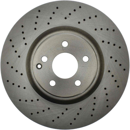 Centric Parts Disc Brake Rotor Standard Drilled with Non-Directional Finishes for 2003-2006 Mercedes-Benz CL55 AMG S55 AMG 228.35066