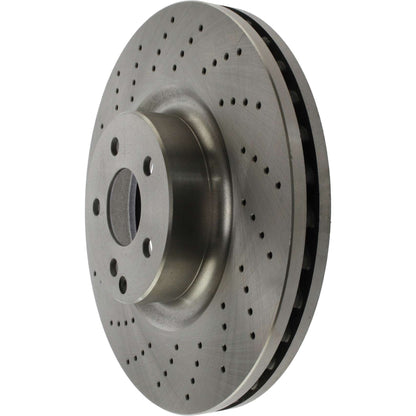Centric Parts Disc Brake Rotor Standard Drilled with Non-Directional Finishes for 2003-2006 Mercedes-Benz CL55 AMG S55 AMG 228.35066
