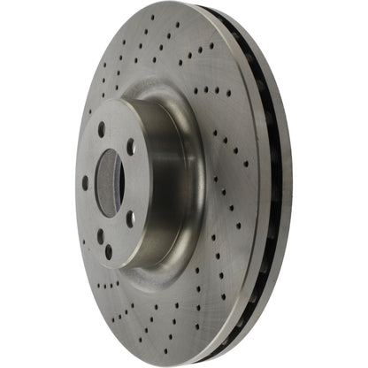 Centric Parts Disc Brake Rotor Standard Drilled with Non-Directional Finishes for 2003-2006 Mercedes-Benz CL55 AMG S55 AMG 228.35066
