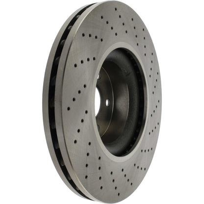 Centric Parts Disc Brake Rotor Standard Drilled with Non-Directional Finishes for 2003-2006 Mercedes-Benz CL55 AMG S55 AMG 228.35066