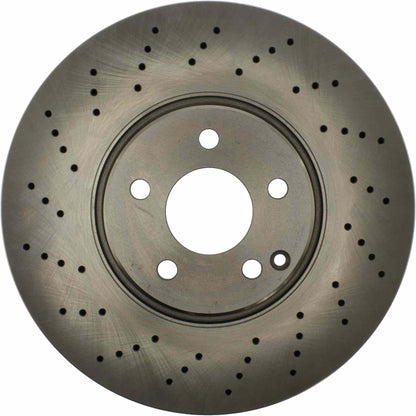 Centric Parts Disc Brake Rotor Standard Drilled with Non-Directional Finishes for 2009-2007 Mercedes-Benz E350, 2006-2004 E500, 2009-2007 E550, 2006-2003 S430, 2006-2003 S500 228.35069