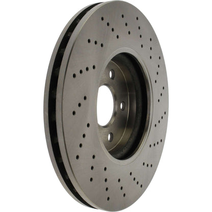 Centric Parts Disc Brake Rotor Standard Drilled with Non-Directional Finishes for 2009-2007 Mercedes-Benz E350, 2006-2004 E500, 2009-2007 E550, 2006-2003 S430, 2006-2003 S500 228.35069