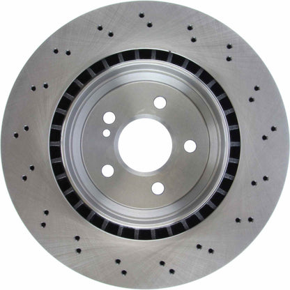 Centric Parts Disc Brake Rotor Standard Drilled with Non-Directional Finishes for 2008-2003 Mercedes-Benz SL55 AMG, 2012-2009 SL63 AMG, 2011-2009 SL65 AMG, 2010-2004 SL600 228.35076