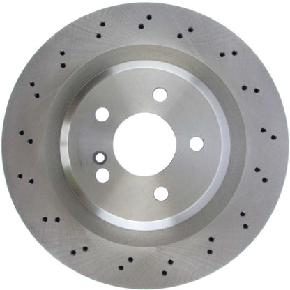 Centric Parts Disc Brake Rotor Standard Drilled with Non-Directional Finishes for 2008-2003 Mercedes-Benz SL55 AMG, 2012-2009 SL63 AMG, 2011-2009 SL65 AMG, 2010-2004 SL600 228.35076