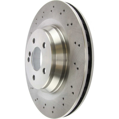 Centric Parts Disc Brake Rotor Standard Drilled with Non-Directional Finishes for 2008-2003 Mercedes-Benz SL55 AMG, 2012-2009 SL63 AMG, 2011-2009 SL65 AMG, 2010-2004 SL600 228.35076