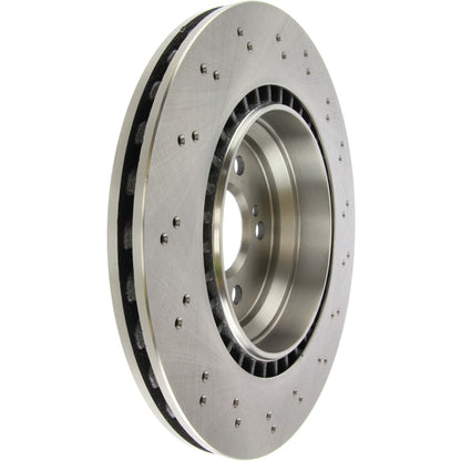 Centric Parts Disc Brake Rotor Standard Drilled with Non-Directional Finishes for 2008-2003 Mercedes-Benz SL55 AMG, 2012-2009 SL63 AMG, 2011-2009 SL65 AMG, 2010-2004 SL600 228.35076