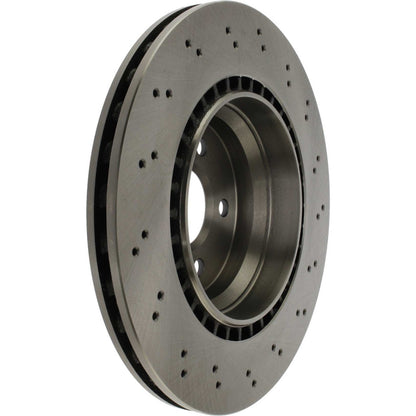 Centric Parts Disc Brake Rotor Standard Drilled Non-Directional Finishes for 2006-2011 Mercedes-Benz CLS55/63 AMG E55/63 AMG 228.35077