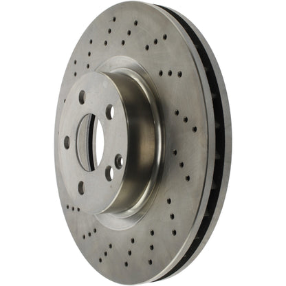 Centric Parts Disc Brake Rotor Standard Drilled with Non-Directional Finishes for 2009-2006 Mercedes-Benz E350, 2005-2004 E500, 2009-2007 E550, 2004-2003 SL500, 2012-2007 SL550 228.35078