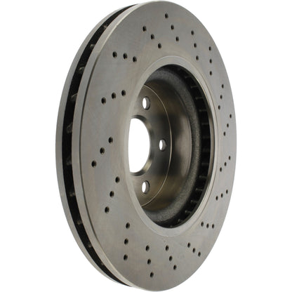 Centric Parts Disc Brake Rotor Standard Drilled with Non-Directional Finishes for 2009-2006 Mercedes-Benz E350, 2005-2004 E500, 2009-2007 E550, 2004-2003 SL500, 2012-2007 SL550 228.35078