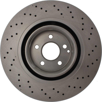 Centric Parts Disc Brake Rotor Standard Drilled Non-Directional Finishes for 2009-2014 Mercedes-Benz CL550 CL600 S350 S400 S450 S550 S600 SL550 228.35095