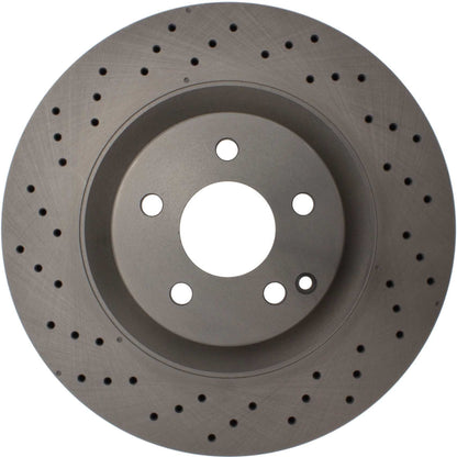 Centric Parts Disc Brake Rotor Standard Drilled Non-Directional Finishes for 2009-2014 Mercedes-Benz CL550 CL600 S350 S400 S450 S550 S600 SL550 228.35095