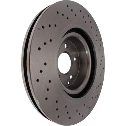 Centric Parts Disc Brake Rotor Standard Drilled Non-Directional Finishes for 2009-2014 Mercedes-Benz CL550 CL600 S350 S400 S450 S550 S600 SL550 228.35095