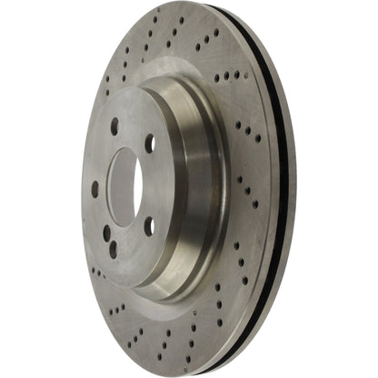 Centric Parts Disc Brake Rotor Standard Drilled Non-Directional Finishes for 2009-2014 Mercedes-Benz CL550 CL600 S350 S400 S450 S550 S600 SL550 228.35096