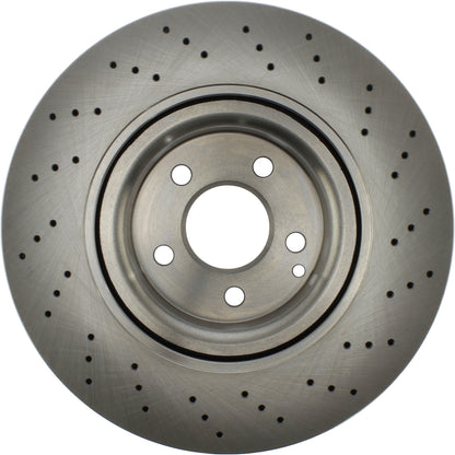 Centric Parts Disc Brake Rotor Standard Drilled with Non-Directional Finishes for 2007-2008 Mercedes-Benz CL550, 2010-2013 S400, 2007-2011 S550 228.35099