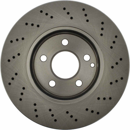Centric Parts Disc Brake Rotor Standard Drilled for 2008-2016 Mercedes-Benz C180/C200/C250/C280/C300/E200/SLK250 228.35109