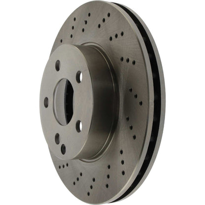 Centric Parts Disc Brake Rotor Standard Drilled for 2008-2016 Mercedes-Benz C180/C200/C250/C280/C300/E200/SLK250 228.35109